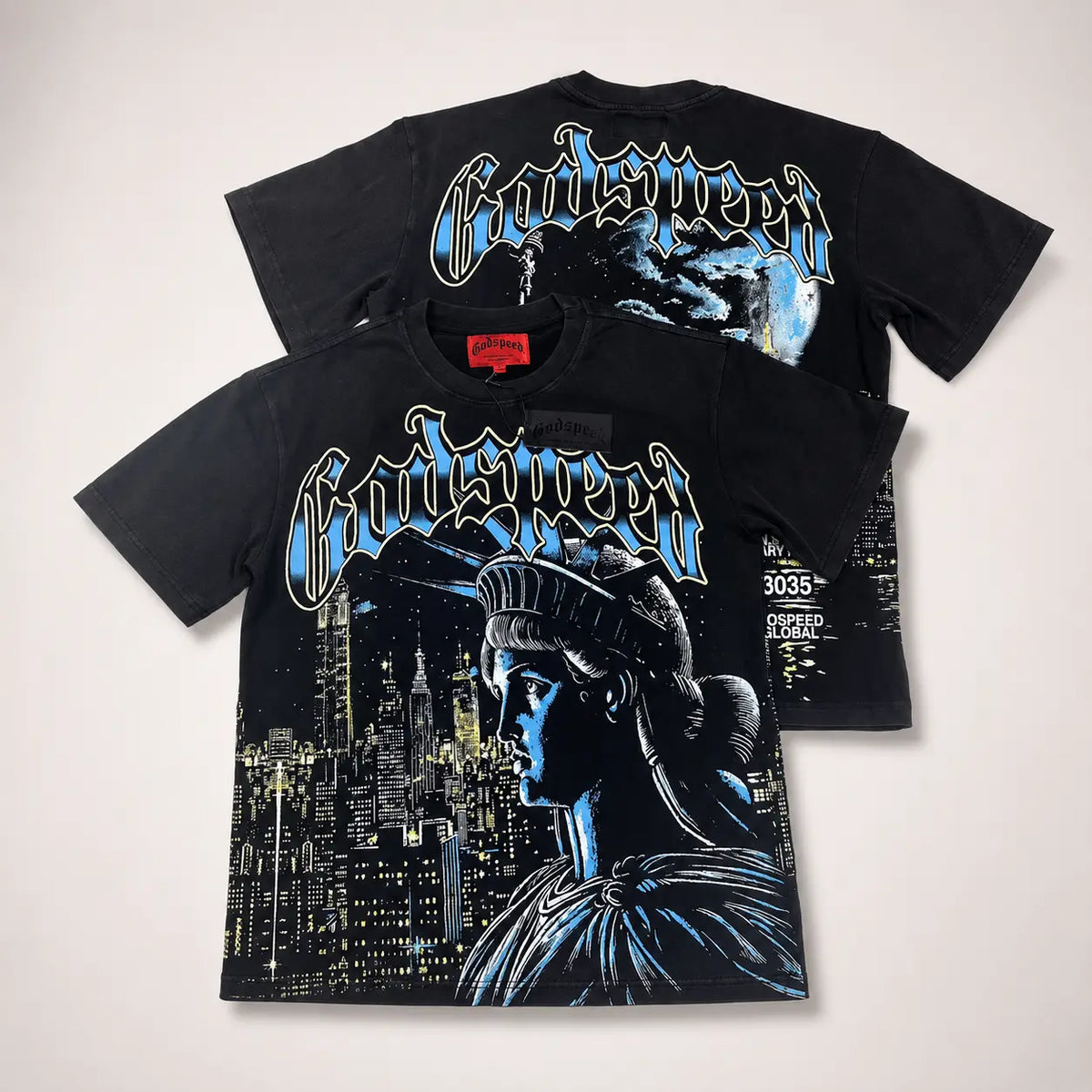 Y2K GODSPEED Professional Certified Racist Racing T-Shirt Men's Women Fashion Vintage T-shirts 100% Cotton Oversized T Shirts