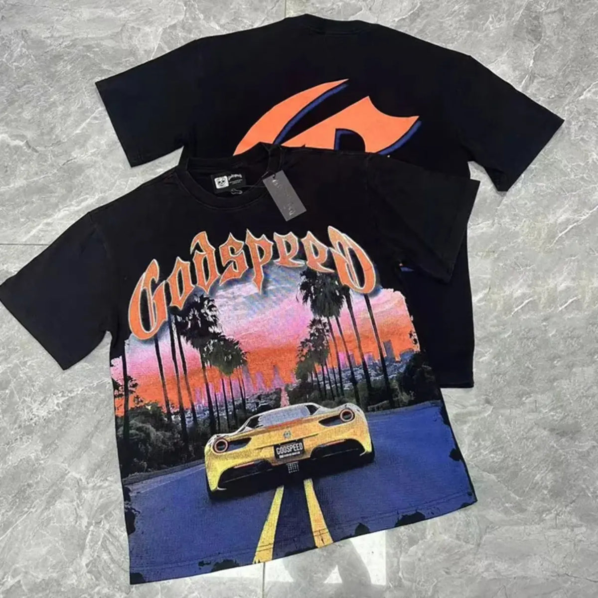 Y2K GODSPEED Professional Certified Racist Racing T-Shirt Men's Women Fashion Vintage T-shirts 100% Cotton Oversized T Shirts