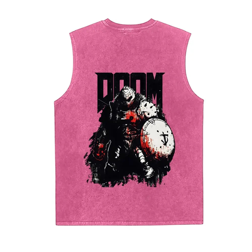 Vintage Washed Tank 90s Graphic Sleeveless Tank Tops Men Vest Streetwear Outfits Men Vacation Outfits Sleeveless Shirt