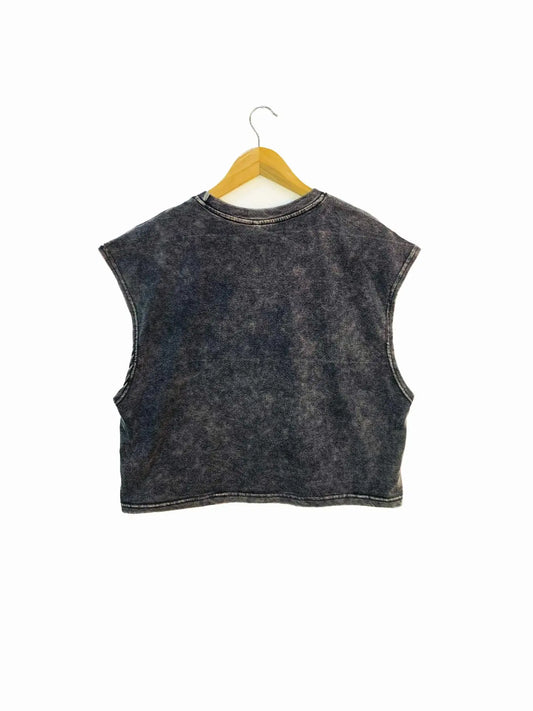 Men Women Sleeveless Cotton Vest Top Loose Fit Round Neck Abstract Animal Print Fashion Casual Streetwear All Seasons