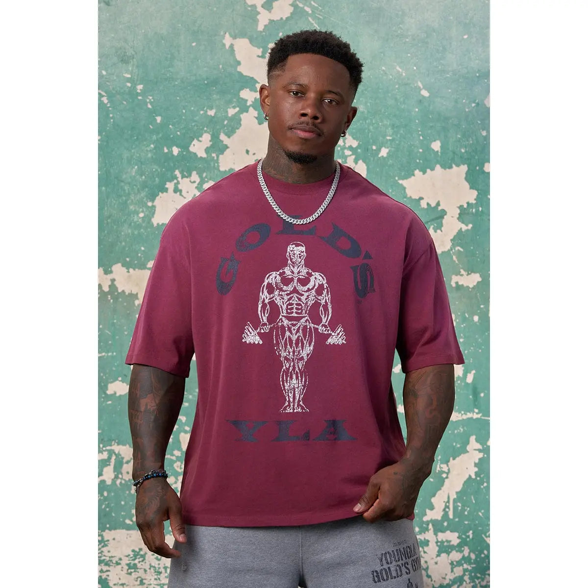 4213 - Gold's Iron Legacy Icon Tees