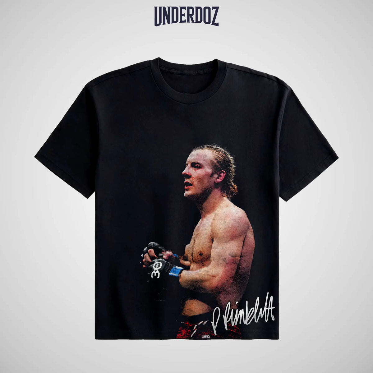 [COLLECTION] Paddy "The Baddy" Pimblett UFC Men's Cotton Shortsleeve Round Neck Tshirt Top - Oversize Casual Streetwear Graphic Shirts, Fabric-Focused MMA Fan Gift for Him