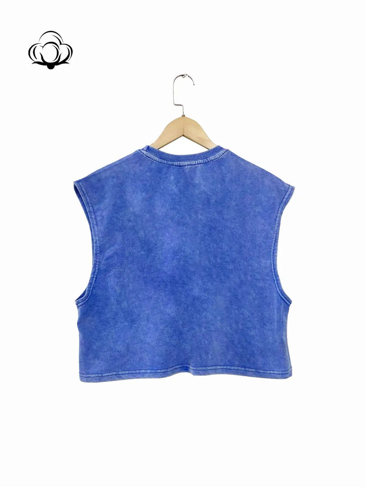 Men Women Sleeveless Cotton Vest Top Loose Fit Round Neck Abstract Animal Print Fashion Casual Streetwear All Seasons