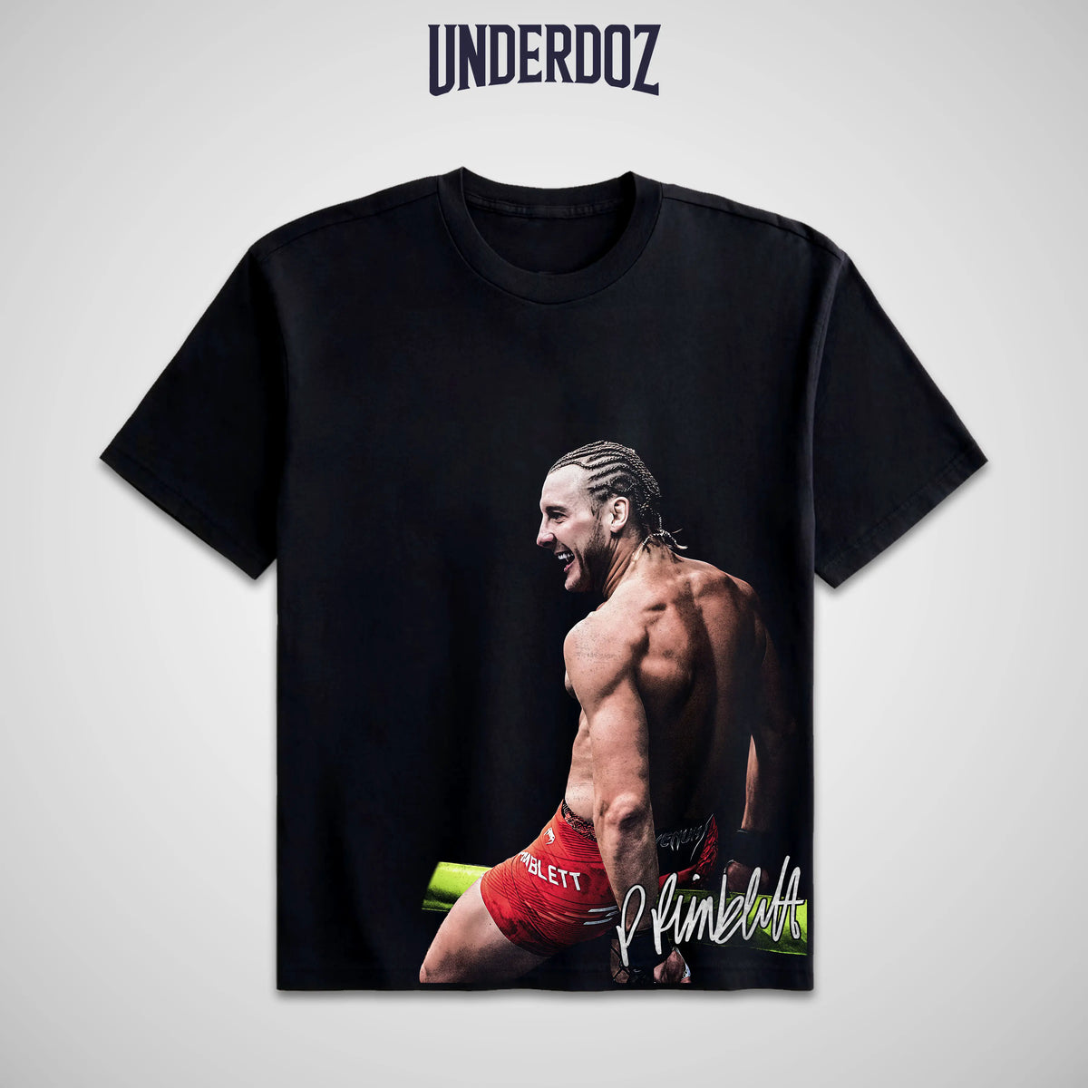 [COLLECTION] Paddy "The Baddy" Pimblett UFC Men's Cotton Shortsleeve Round Neck Tshirt Top - Oversize Casual Streetwear Graphic Shirts, Fabric-Focused MMA Fan Gift for Him