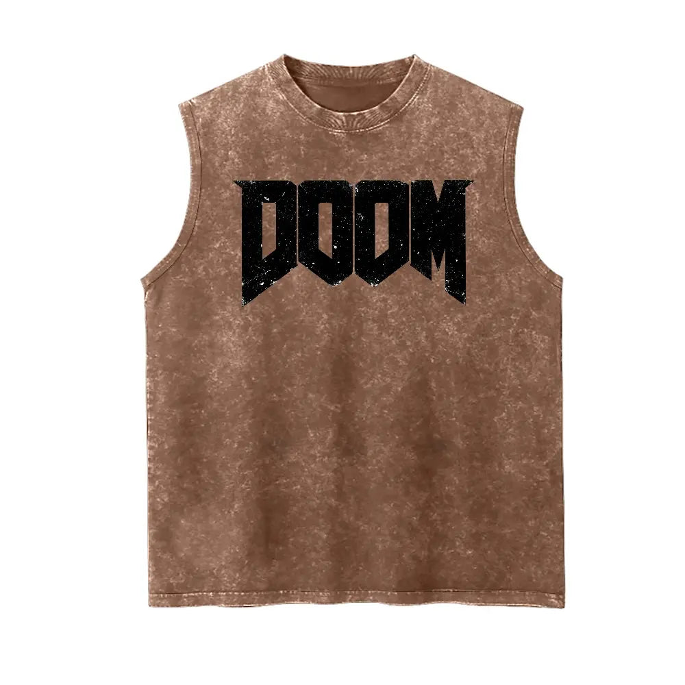 Vintage Washed Tank 90s Graphic Sleeveless Tank Tops Men Vest Streetwear Outfits Men Vacation Outfits Sleeveless Shirt